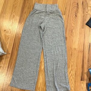 Abercrombie wide leg knit lounge pants